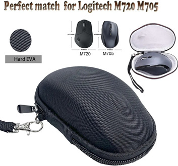 Hard Carry Case Bag Wireless Mouse case Portable Travel storage Box For Logitech M720 M705 Triathalon Multi-Device Wireles Mouse