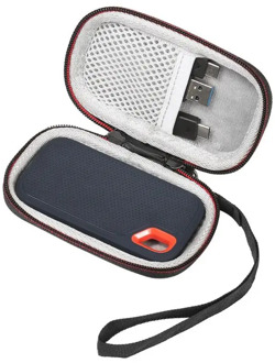 Hard Carry Case Storage Bag Pouch for SanDisk 250GB/500GB/1TB/2TB SSD SDSSDE60