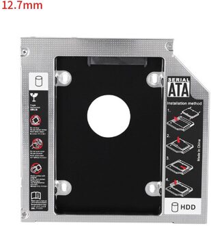 Hard Disk Driver Houder Voor Notebook Laptop Pc Cd Driver Slot Hdd Ssd Holder Bracket Plastic Sata Harde Schijf optische Bay 12.7mm