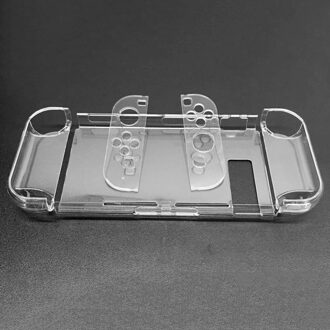 Hard Pc Bescherming Cover Voor Nintend Schakelaar Ns Case Afneembare Crystal Plastic Shell Console Controller Accessoires duidelijke