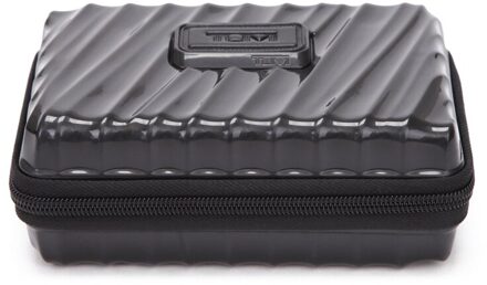 Hard Shell Kleine En Te Carry Kit Reizen Wassen En Wassen Opbergtas, rits Opbergdoos Tool Case Cosmetische Tas zwart