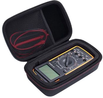 Hard Shockproof Multimeter Draagtas Tas Voor Fluke 117 115 F117C F17B + F115C Cover Carry Eva Beschermende Doos (alleen Case)