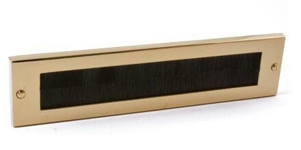 Hardbrass Tochtwering Alena PUURzwart Mat zwart