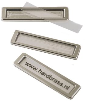 Hardbrass Zelfklevende Naamplaat - 43523003