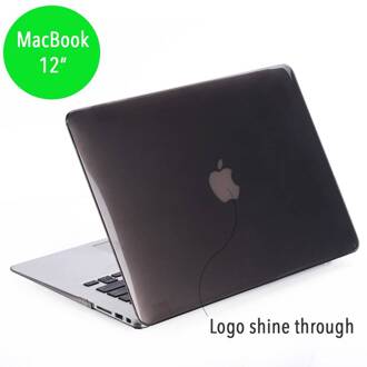 hardcase hoes - MacBook 12 inch - glanzend grijs