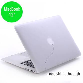 hardcase hoes - MacBook 12 inch - mat transparant