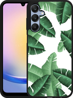Hardcase Hoesje geschikt voor Samsung Galaxy A25 Palm Leaves