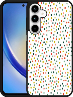 Hardcase Hoesje geschikt voor Samsung Galaxy A35 Happy Dots