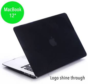 Hardcase zwart ~ Hoesje MacBook 12 inch