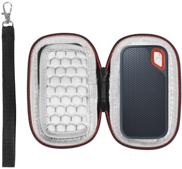 Harde Draagtas Box Opbergtas Pouch Voor Sandisk E61 Ssd Accessoires