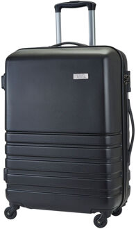 Harde koffer Cabinebagage Reizen Zwart