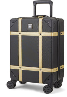 Harde koffer Kofferbak Cabine Reistassen Goud