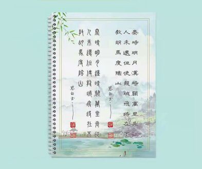 Harde Pen Voorbeeldenboek Set Chinese Offical/Seal Script Harde Pen Kalligrafie Copybooks Sets Volwassen/Student Gedicht Praktijk Schrift set