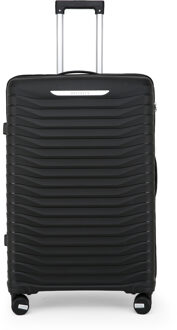 Harde schaal zwarte klassieke kofferset 8-wiel cabine TSA-bagagekoffer vakantie reizen