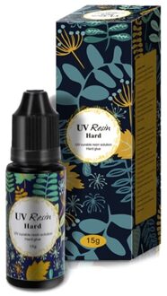 Harde Type Uv Hars Ultraviolet Curing Hars Zonlicht Geactiveerd Hars Kunst Ambachten Licht Groen