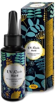 Harde Type Uv Hars Ultraviolet Curing Hars Zonlicht Geactiveerd Hars Kunst Ambachten pruim