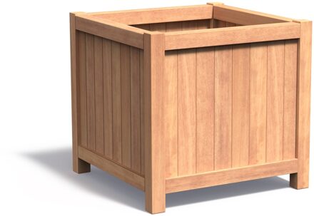 Hardhouten plantenbak Valencia 100x100x95cm.