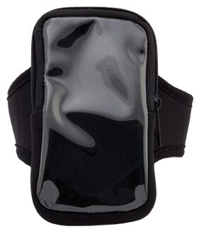 Hardloop band zwart voor telefoon - sportarmbanden