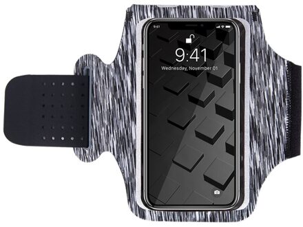 Hardlopen Gym Sport Armband Bag Case 6 Inch Lichtgewicht Ademend Mobiele Telefoon Arm Band Bag Houder Voor Telefoon Smartphone Groen