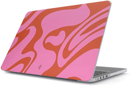 Hardshell Cover voor de Apple MacBook Air 13 inch (2022 / 2024 M3 chip / 2025 M4 chip) - Ride the Wave Meerkleurig - 3 inch