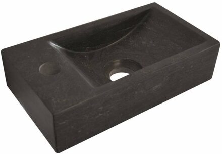 Hardsteen Fontein 360X180X90 mm - Hardsteen Fontein Wiesbaden 36x18x9 cm (kraangat Rechts)