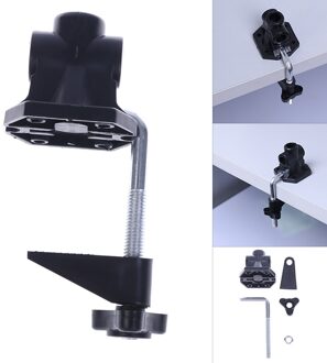 Hardware Beugel Klem Led Licht Accessoires Diy Vaste Metalen Bureaulamp Clip Fittings Schroef Camera Flash Holder Voor Mic Stand