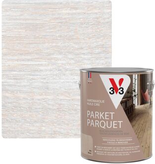 Hardwaxolie Parket Extra Wit Mat 2,5l