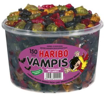 Haribo Haribo Silo Vampier Winegums 150 Stuks (import)