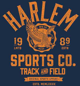 Harlem Sports Hoodie - Navy - L - Navy blauw