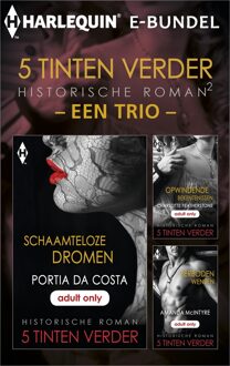 Harlequin 5 Tinten verder historisch 2 - een trio (3-in-1) - eBook Portia DaCosta (9402528067)