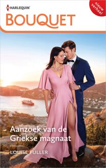 Harlequin Aanzoek van de Griekse magnaat - Louise Fuller - ebook