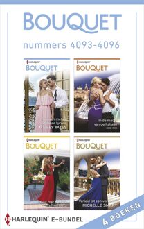 Harlequin Bouquet e-bundel nummers 4093 - 4096