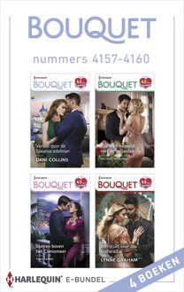 Harlequin Bouquet e-bundel nummers 4157 - 4160