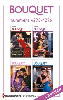 Harlequin Bouquet e-bundel nummers 4293 - 4296 - Lynne Graham, Melanie Milburne, Abby Green, Chantelle Shaw - ebook