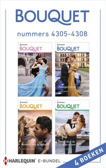 Harlequin Bouquet e-bundel nummers 4305 - 4308 - Clare Connelly, Annie West, Cathy Williams, Amanda Cinelli - ebook