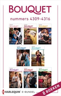 Harlequin Bouquet e-bundel nummers 4309 - 4316 - Lynne Graham, Emmy Grayson, Natalie Anderson, Louise Fuller, Tara Pammi, Dani Collins, Lucy Monroe, Caitlin Crews - ebook