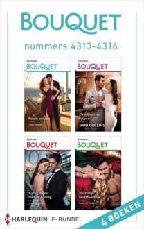 Harlequin Bouquet e-bundel nummers 4313 - 4316 - Tara Pammi, Dani Collins, Lucy Monroe, Caitlin Crews - ebook