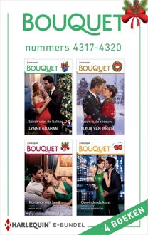 Harlequin Bouquet e-bundel nummers 4317 - 4320 - Lynne Graham, Heidi Rice, Fleur van Ingen, Natalie Anderson - ebook