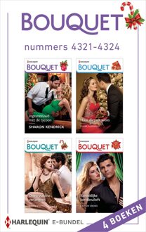 Harlequin Bouquet e-bundel nummers 4321 - 4324 - Sharon Kendrick, Caitlin Crews, Susan Stephens, Clare Connelly - ebook