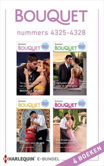 Harlequin Bouquet e-bundel nummers 4325 - 4328 - Melanie Milburne, Michelle Smart, Kali Anthony, Jackie Ashenden - ebook