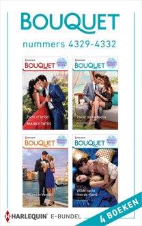 Harlequin Bouquet e-bundel nummers 4329 - 4332 - Cathy Williams, Heidi Rice, Lucy King, Maisey Yates - ebook