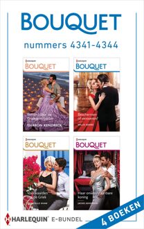 Harlequin Bouquet e-bundel nummers 4341 - 4344 - Sharon Kendrick, Chantelle Shaw, Jackie Ashenden, Millie Adams - ebook