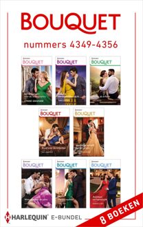 Harlequin Bouquet e-bundel nummers 4349 - 4356 - Lynne Graham, Lucy Monroe, Melanie Milburne, Kim Lawrence, Heidi Rice, Joss Wood, Marcella Bell, Emmy Grayson - ebook