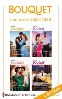 Harlequin Bouquet e-bundel nummers 4357 - 4360 - Lynne Graham, Cathy Williams, Lucy King, Pippa Roscoe - ebook