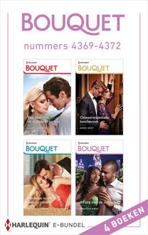 Harlequin Bouquet e-bundel nummers 4369 - 4372 - Annie West, Clare Connelly, Jackie Ashenden, Jadesola James - ebook