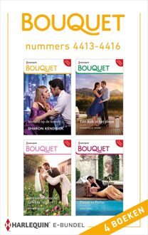 Harlequin Bouquet e-bundel nummers 4413 - 4416 - Sharon Kendrick, Chantelle Shaw, Lucy King, Pippa Roscoe - ebook