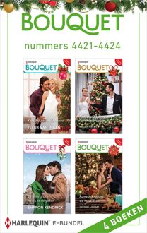 Harlequin Bouquet e-bundel nummers 4421 - 4424 - Sharon Kendrick, Yvonne Lindsay, Caitlin Crews, Fleur van Ingen - ebook