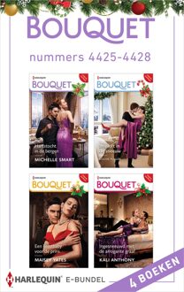 Harlequin Bouquet e-bundel nummers 4425 - 4428 - Maisey Yates, Michelle Smart, Louise Fuller, Kali Anthony - ebook