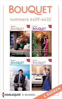 Harlequin Bouquet e-bundel nummers 4429 - 4432 - Abby Green, Dani Collins, Jackie Ashenden, Natalie Anderson - ebook