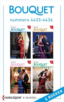 Harlequin Bouquet e-bundel nummers 4433 - 4436 - Cathy Williams, Heidi Rice, Julia James, Jadesola James - ebook